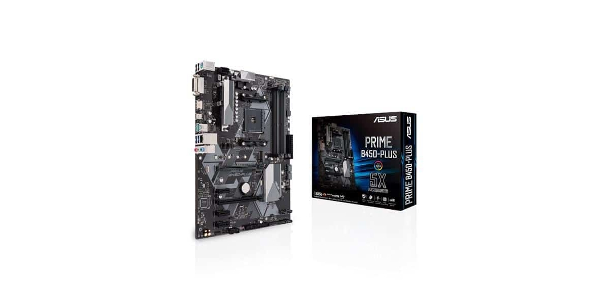 Placa de baza Asus AM4, PRIME B450-PLUS 