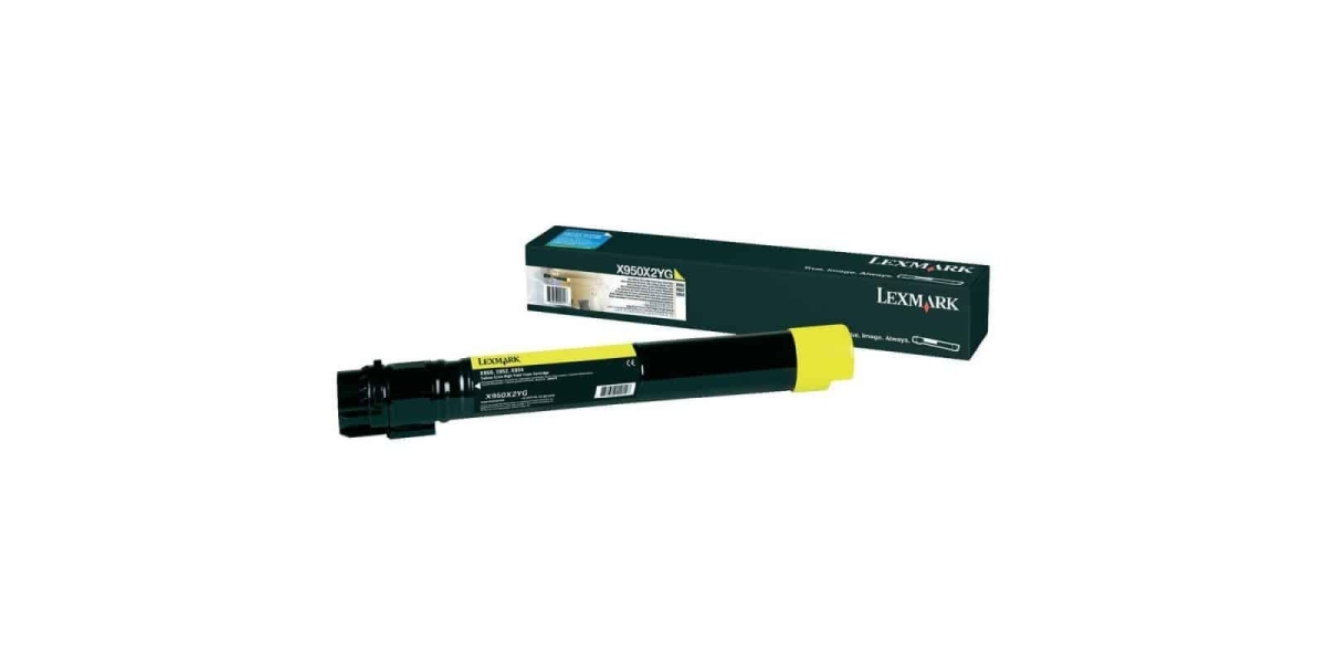 Toner Lexmark X950X2YG, galben, 22 k 