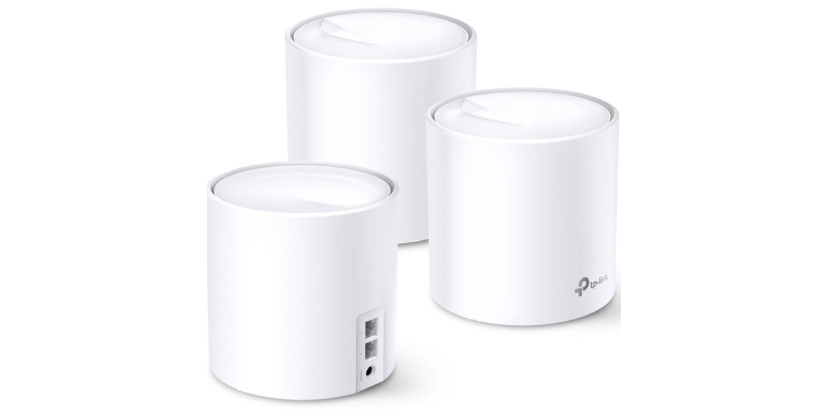 Deco X60 (3-pack) Tp-Link - AX3000 mesh Wi-Fi 6 System 