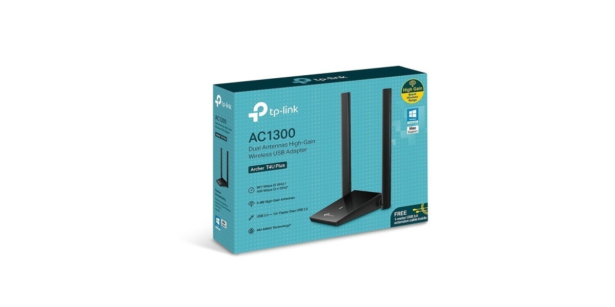 Adaptor wireless TP-Link AC1300 Dual-band cu viteze de pana la 867/400Mbps -...