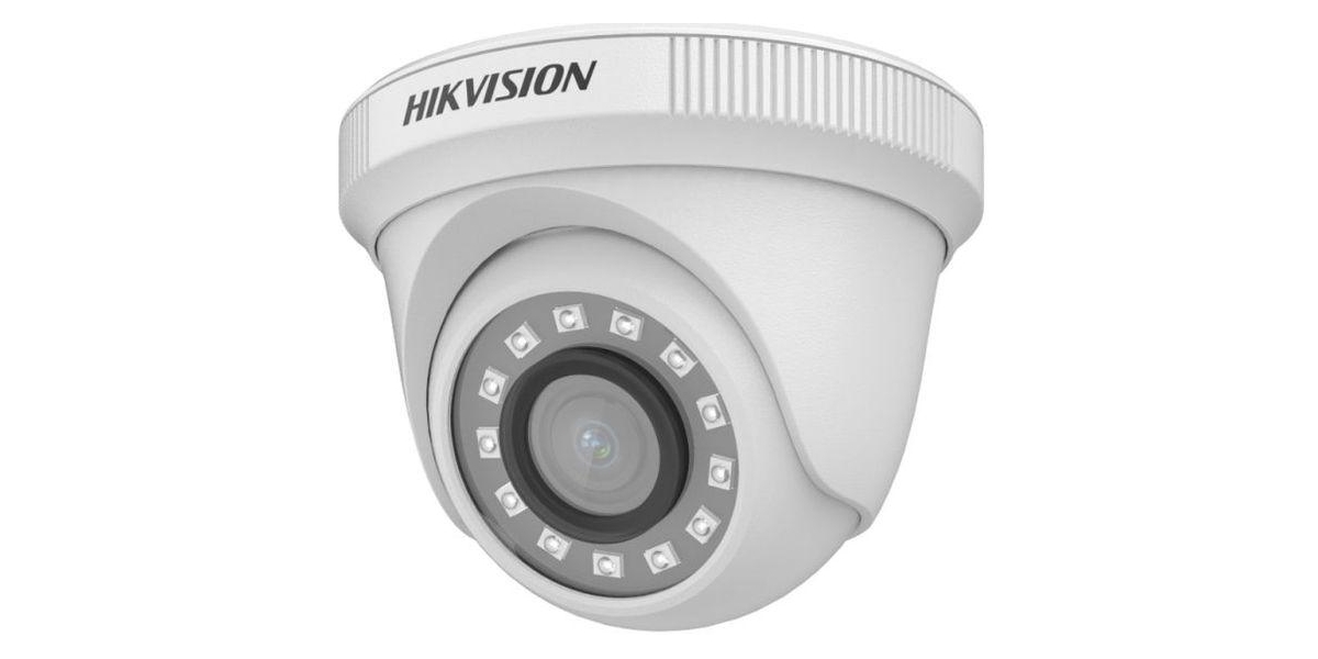 Camera de supraveghere Hikvision Turbo HD dome, DS-2CE56D0T-IRF(2.8mm) (C), 2MP 