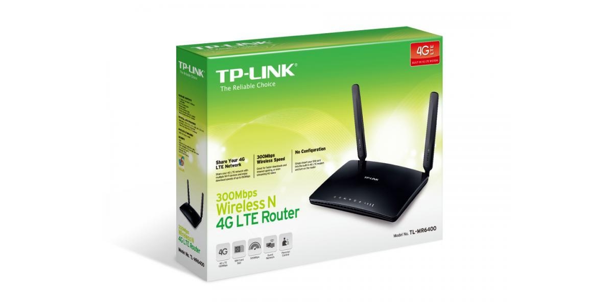 Router Wireless TP-Link TL-MR6400, Wi-Fi, Single-Band 213336