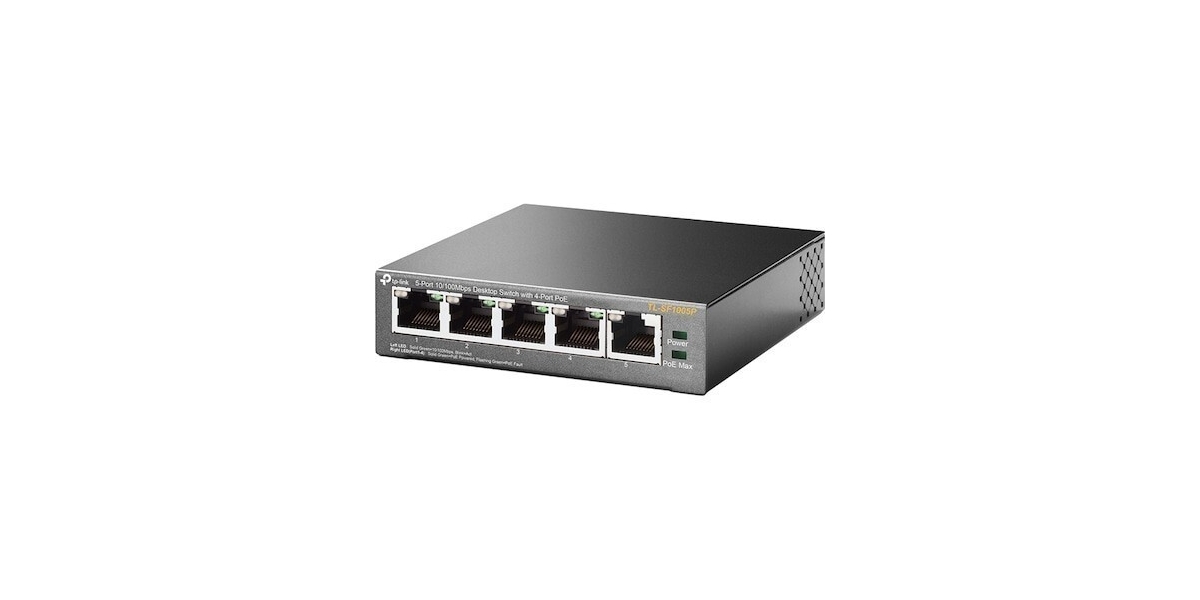 Switch TP-LINK TL-SF1005P, 5 Port, 10/100 Mbps 236946