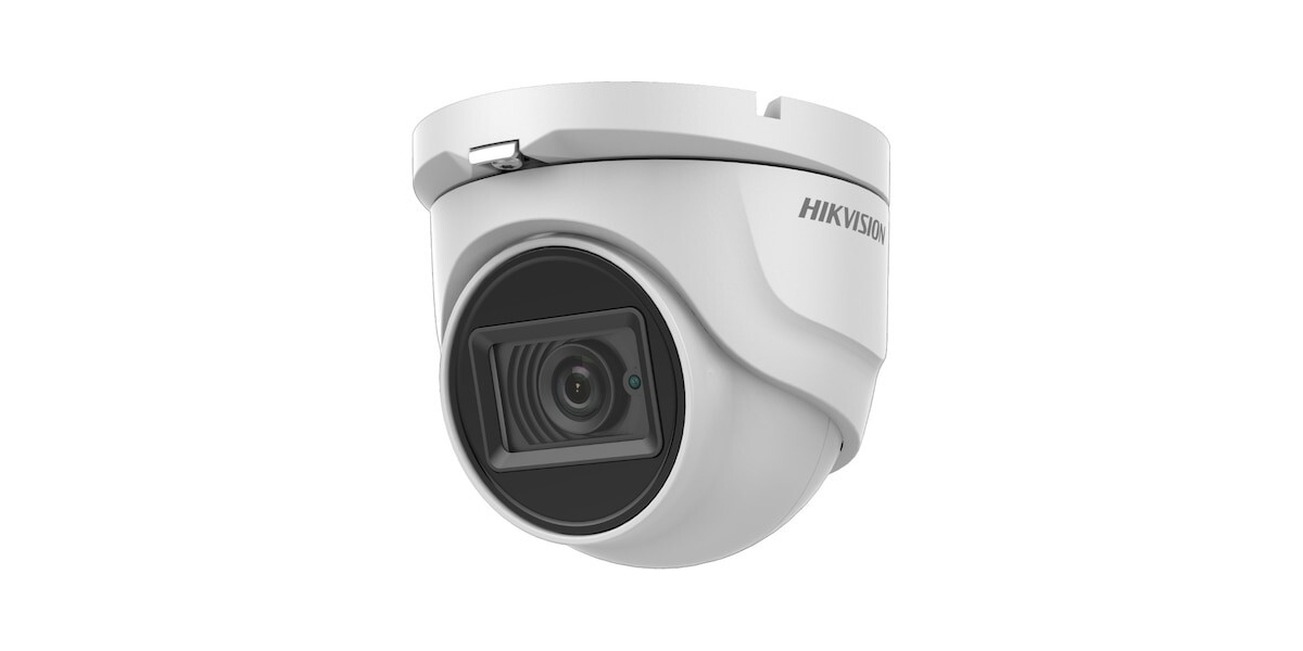 Camera supraveghere Hikvision Turbo HD turret DS-2CE76H0T-ITPF(2.8mm) (C), 5MP 