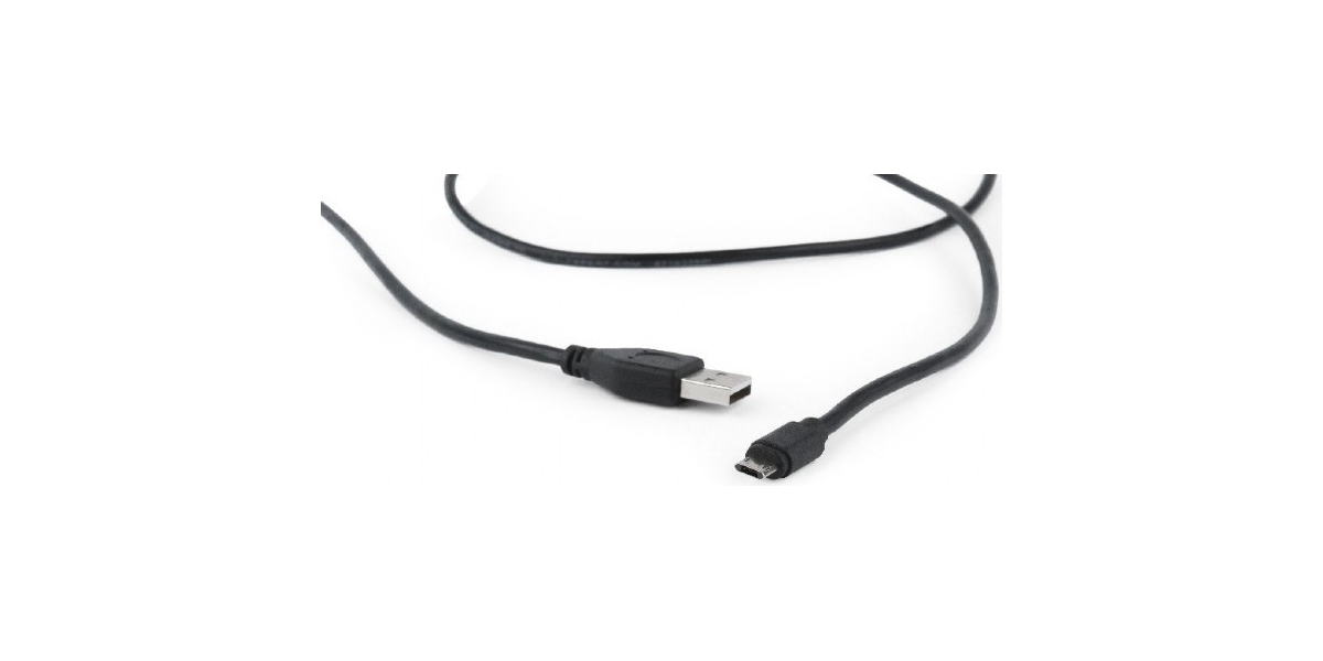 Cablu alimentare si date GEMBIRD, USB 2.0 la Micro-USB 2.0, 1.8m, negru,...