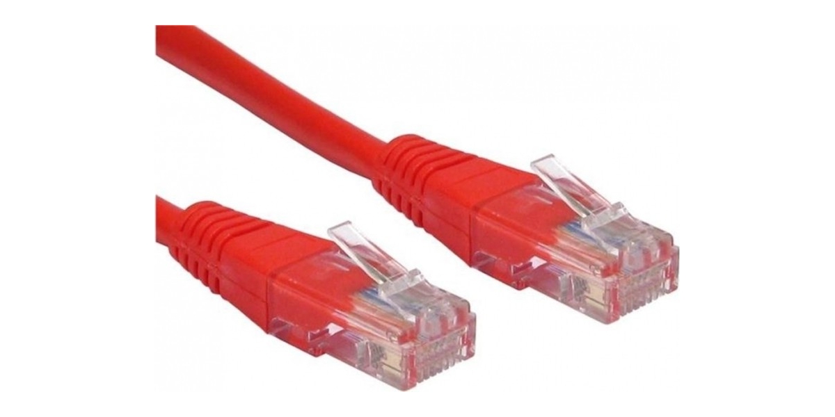 Cablu patch AWG26 SPACER UTP Cat5e, 2 m, rosu, SP-PT-CAT5-2M-R 