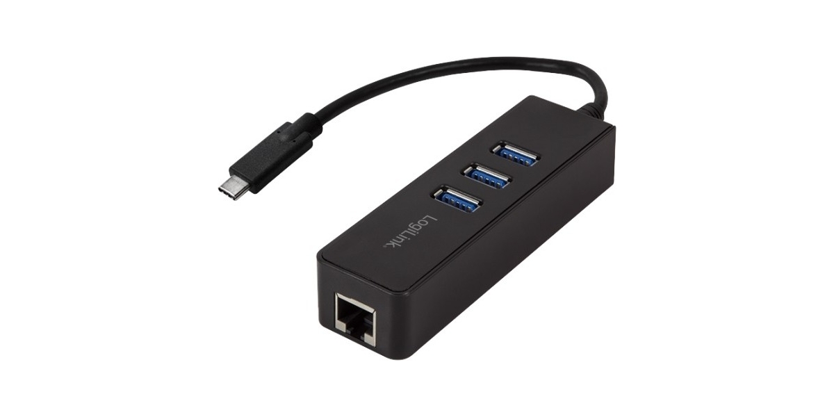 Hub extern LogiLink UA0283 cu 3 porturi USB 3.0, conectivitate USB 3.2...