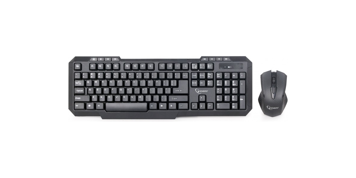 Kit Wireless Tastatura + Mouse Gembird KBS-WM-02 