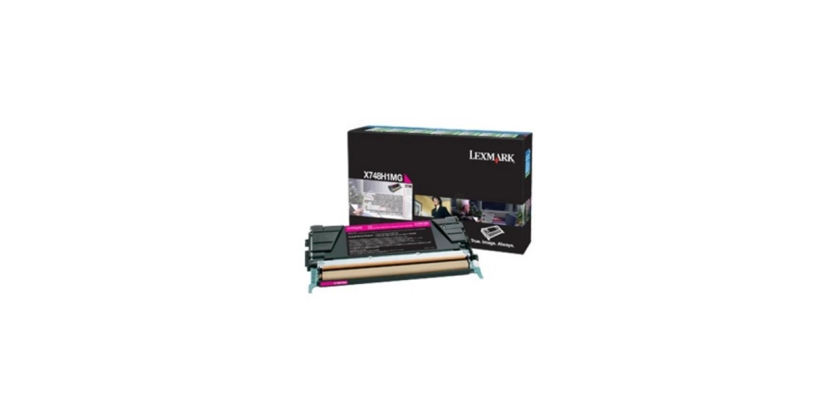 Toner Lexmark X748H3MG, magenta, 10 k, X748de , X748de Statoil ,X748de with...