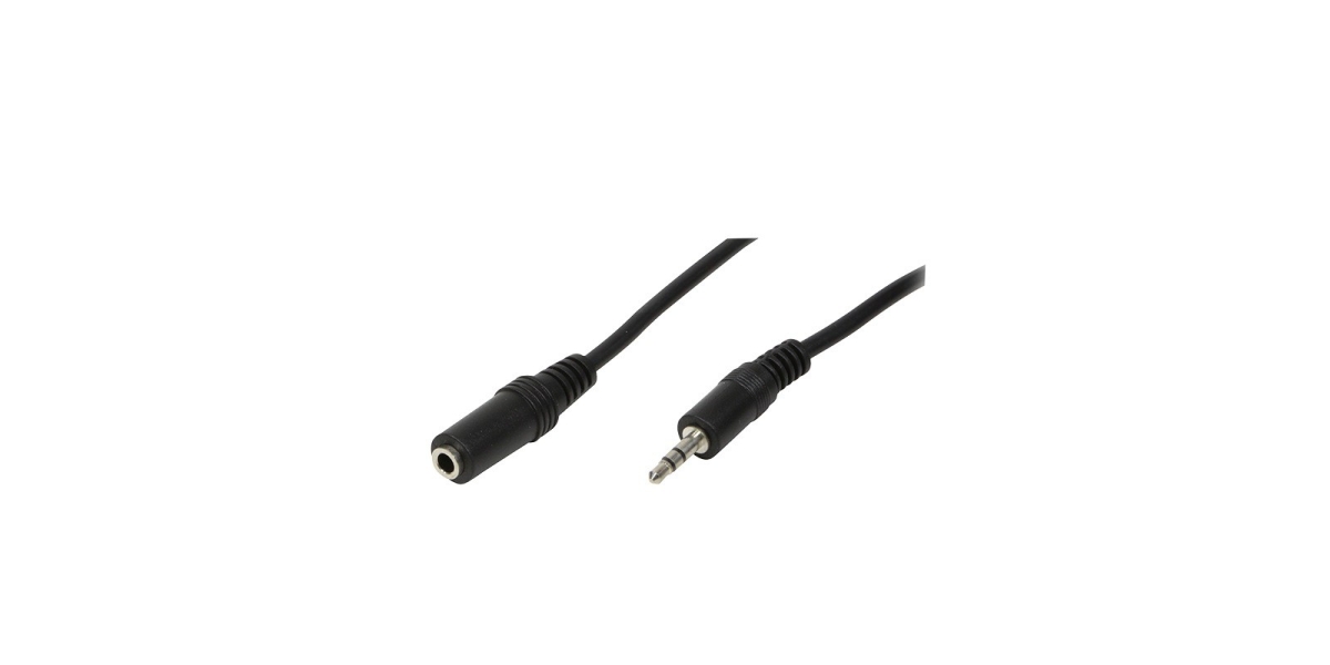 Cablu audio LOGILINK prelungitor stereo 3.5mm (M/T) 10m negru CA1056 