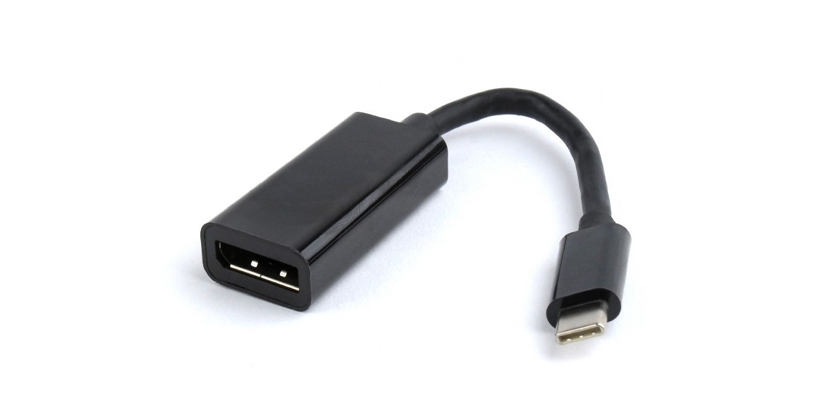 Cablu Gembird USB-C la DisplayPort 4K 60Hz Negru (A-CM-DPF-01) 