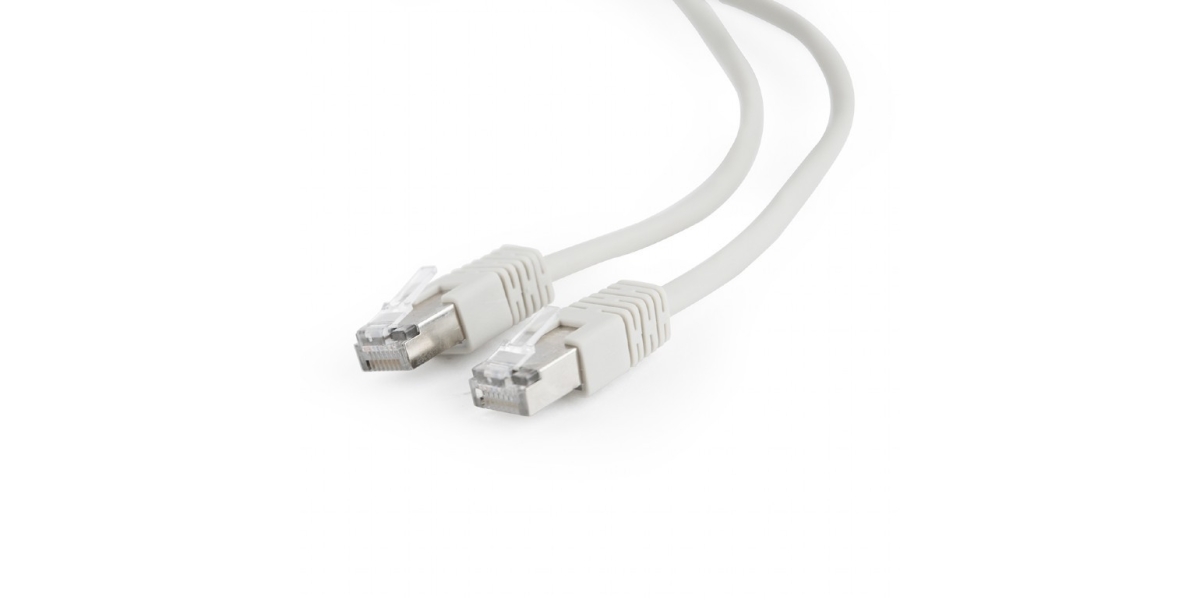 Cablu Patch Cord FTP Gembird Cat5e, 7.5m, Gri, AWG26, Ecranat (PP22-7.5M) 