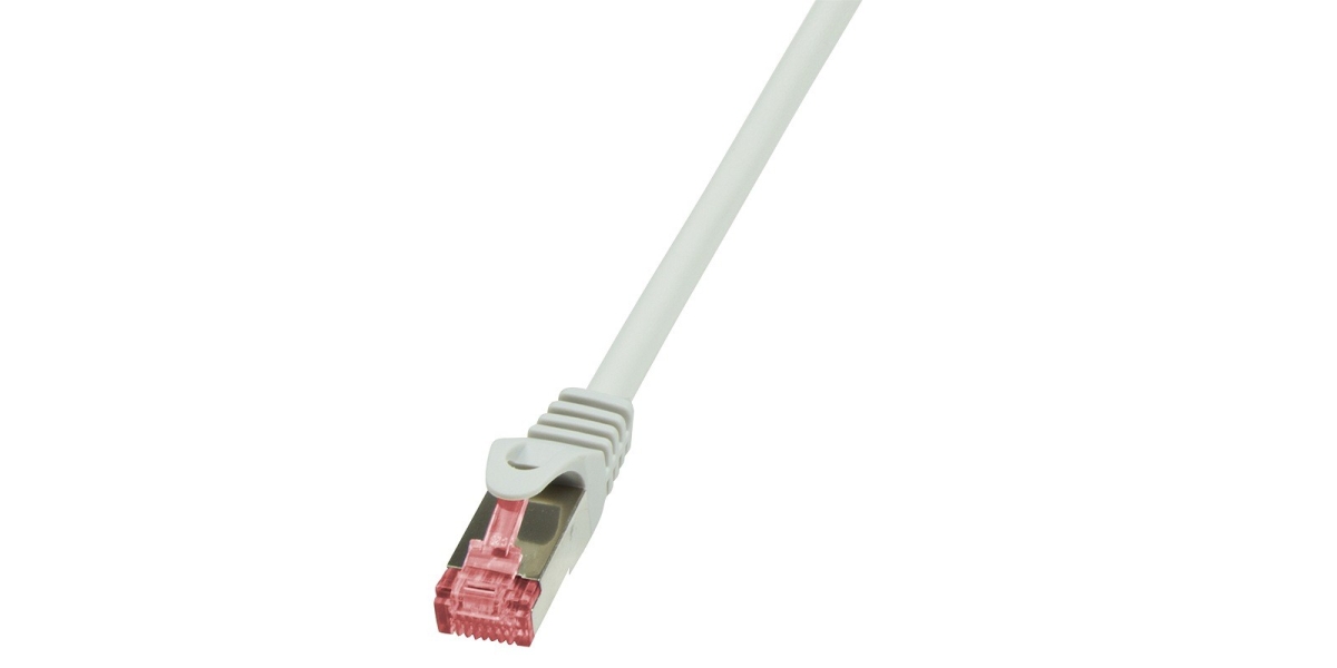 Cablu Patch Cord S/FTP LOGILINK Cat6, LSZH, cupru, 10m, gri, AWG27, dublu...