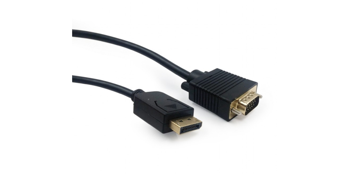 Cablu video GEMBIRD DisplayPort (T) la VGA (T) 1.8m, QXGA (2048x1536) 60Hz...