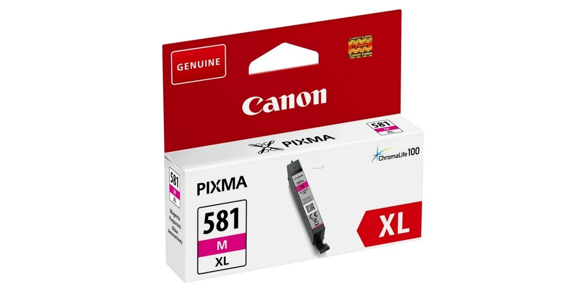 Cartus cerneala Canon CLI581XLM, magenta ,8.3 ml, PIXMA TS8152 PIXMA TS8151...