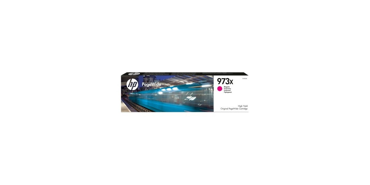 Cartus Cerneala Original HP Magenta, nr.973x, pentru PageWide Pro 452|Pro...