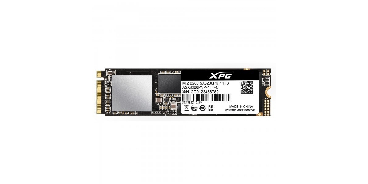 SSD XPG SX8200 Pro 1TB M.2 PCIe Gen3x4 (ASX8200PNP-1TT-C) 