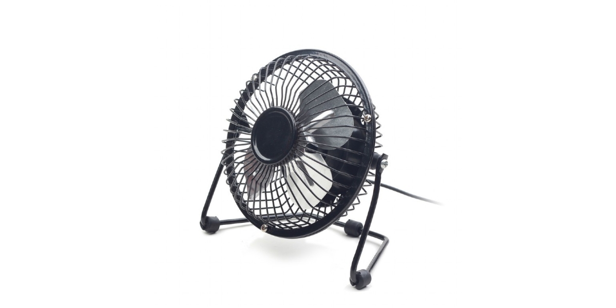 VENTILATOR GEMBIRD de birou NF-03, 4" 145x141mm, corp de metal 