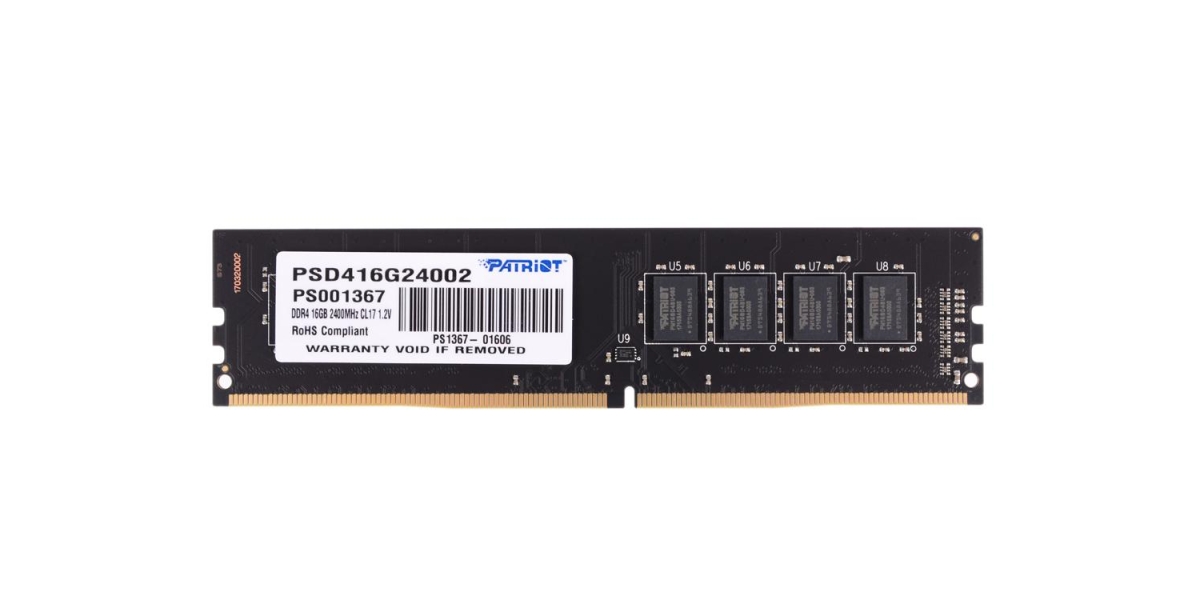 Memorie RAM Patriot Signature Line DDR4 16GB 2400MHz (PSD416G24002) 