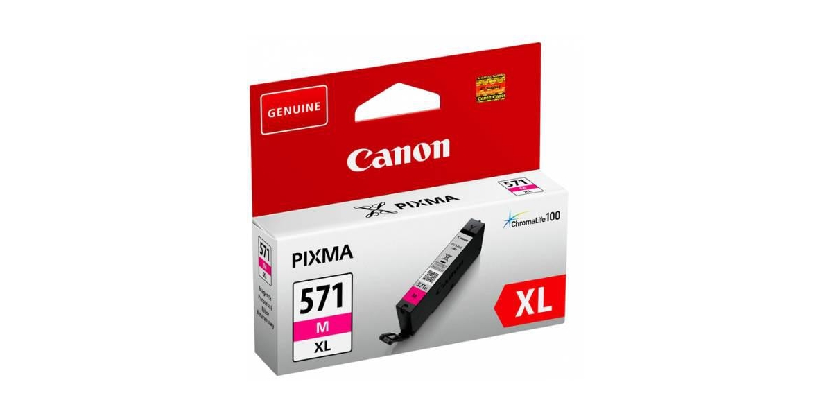 Cartus cerneala Canon CLI-571XL, magenta, capacitate 11ml, pentru Canon Pixma...