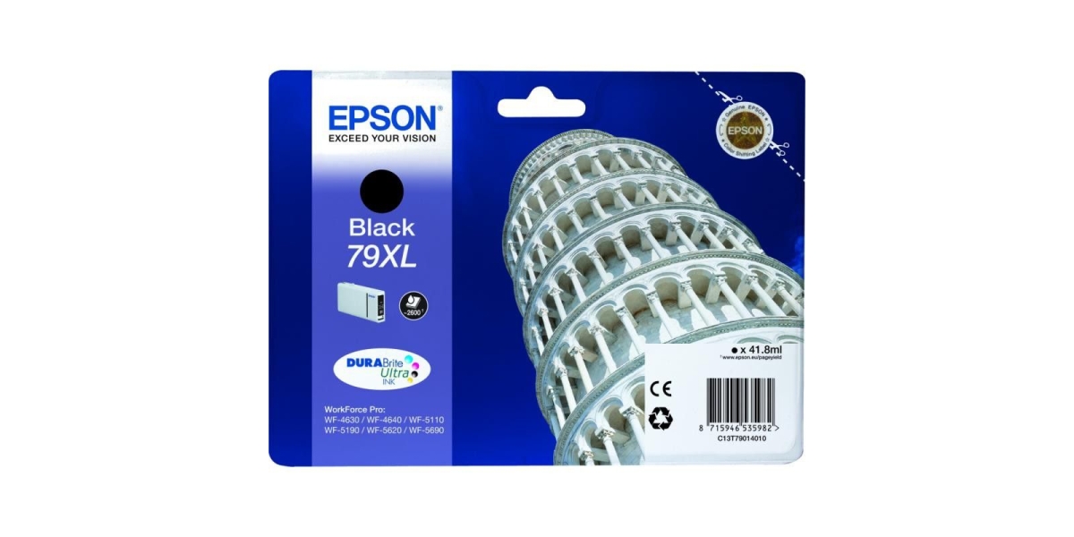 Cartus cerneala Epson 79XL Black, singlepack DURABrite ultra ink, capacitate...