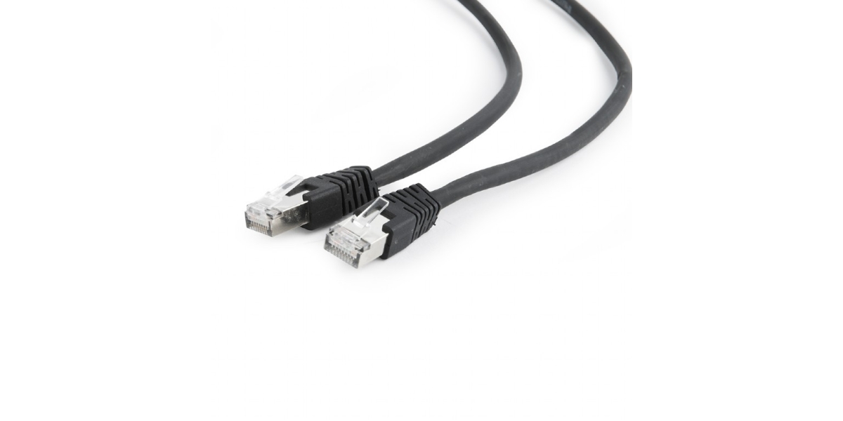 PATCH CORD S/FTP GEMBIRD Cat6a, LSZH, cupru, 3 m, negru, AWG27, dublu ecranat...