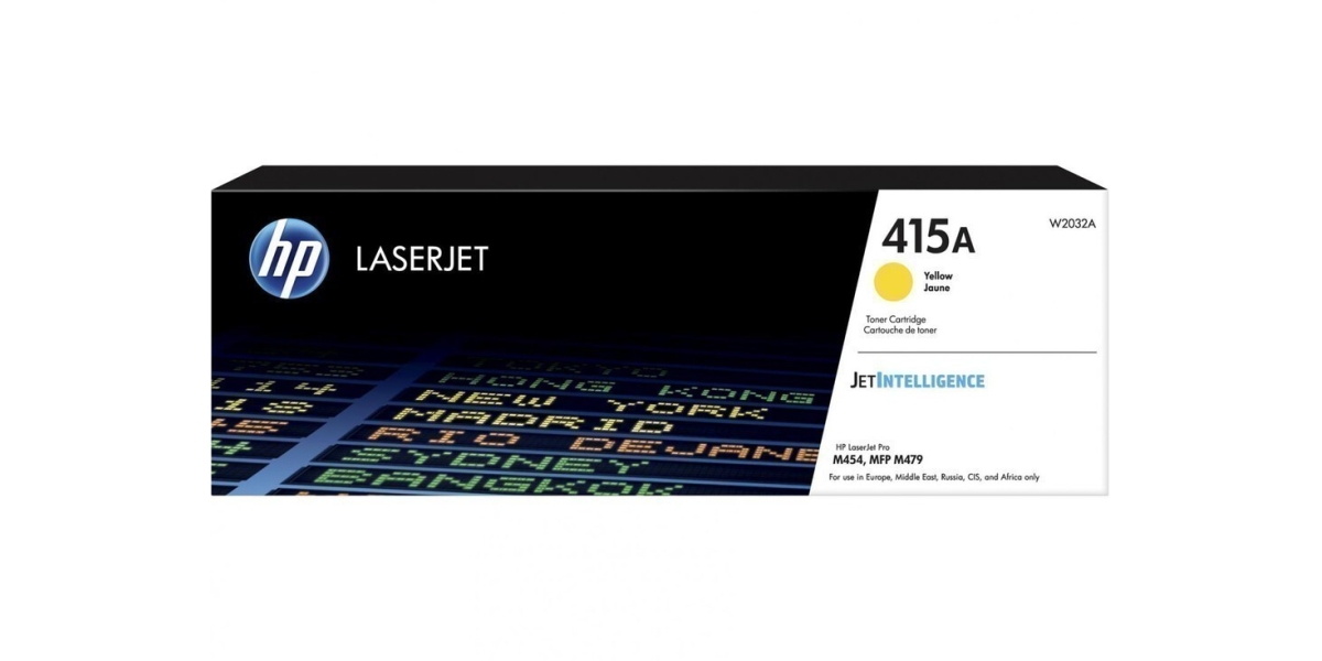 Toner HP 415A W2032A, yellow, 2.1k 