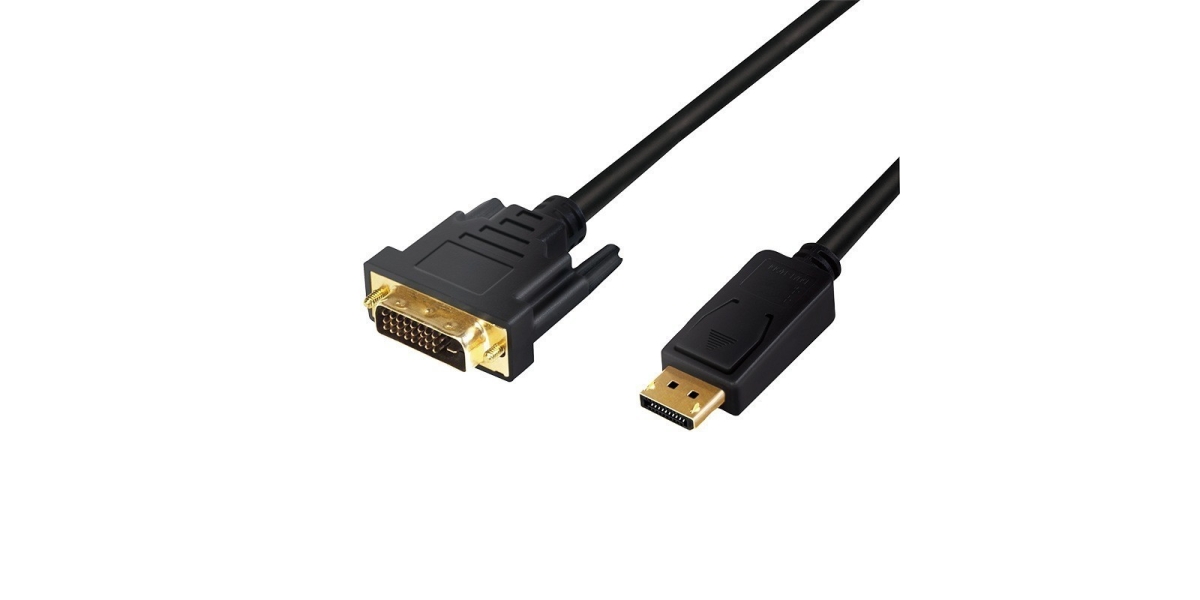 Adaptor DisplayPort la DVI-D LOGILINK 2m Full HD (1920x1080) Negru CV0131 