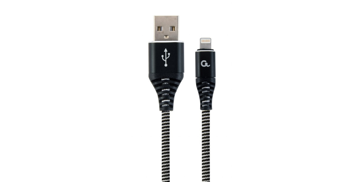 Cablu Alimentare si Date Gembird Premium 2m, USB 2.0 (T) la Lightning (T),...