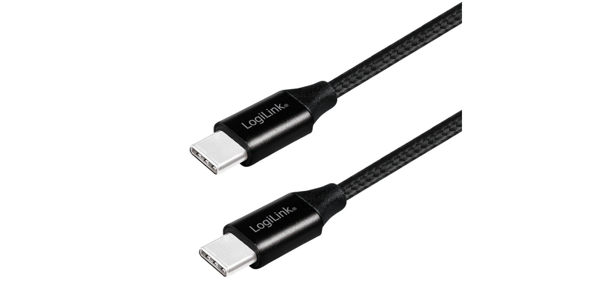 Cablu Alimentare si Date LogiLink Premium, USB 2.0, USB Type-C (T) la USB...