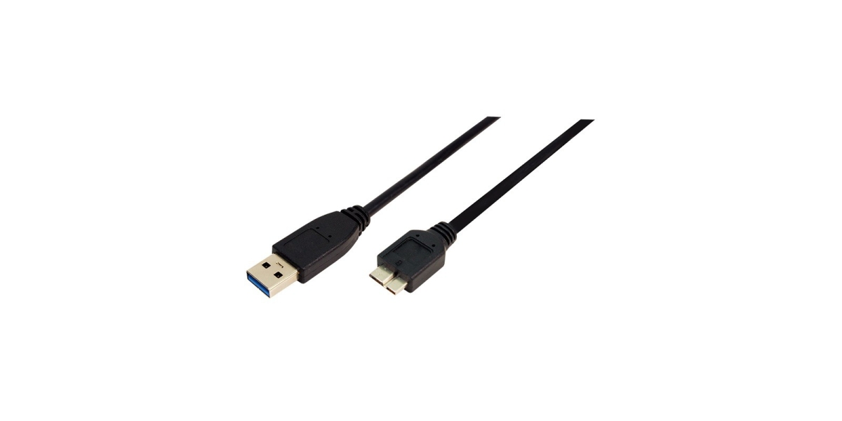 Cablu Alimentare si Date LogiLink, USB 3.0 la Micro-USB 3.0, 3m, Negru (CU0028) 