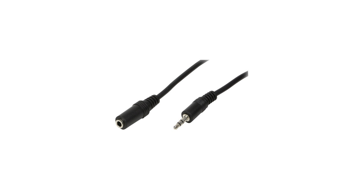 Cablu audio stereo LogiLink 3.5 mm jack M/T, 3m, negru (CA1054) 