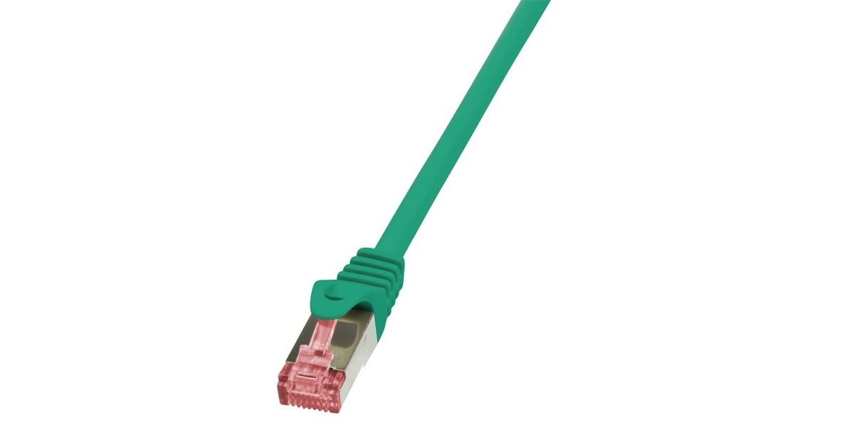 Cablu de retea PATCH CORD S/FTP LOGILINK CQ2055S Cat6, cupru, 2 m, verde,...