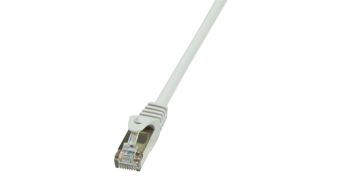 Cablu de retea S/FTP LogiLink Cat5e, 10m, gri, AWG26, dublu ecranat - CP1092D 