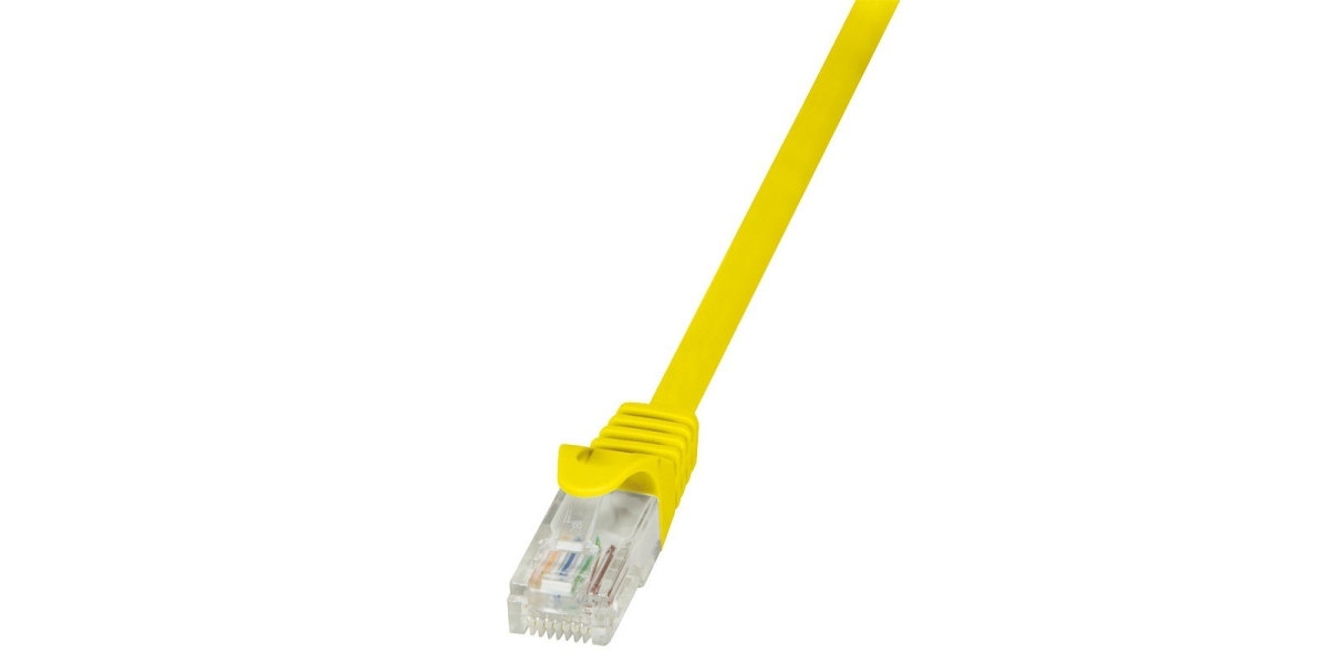 Cablu Patch Cord UTP Logilink CP1047U Cat5e, cupru-aluminiu, 1.5 m, galben 