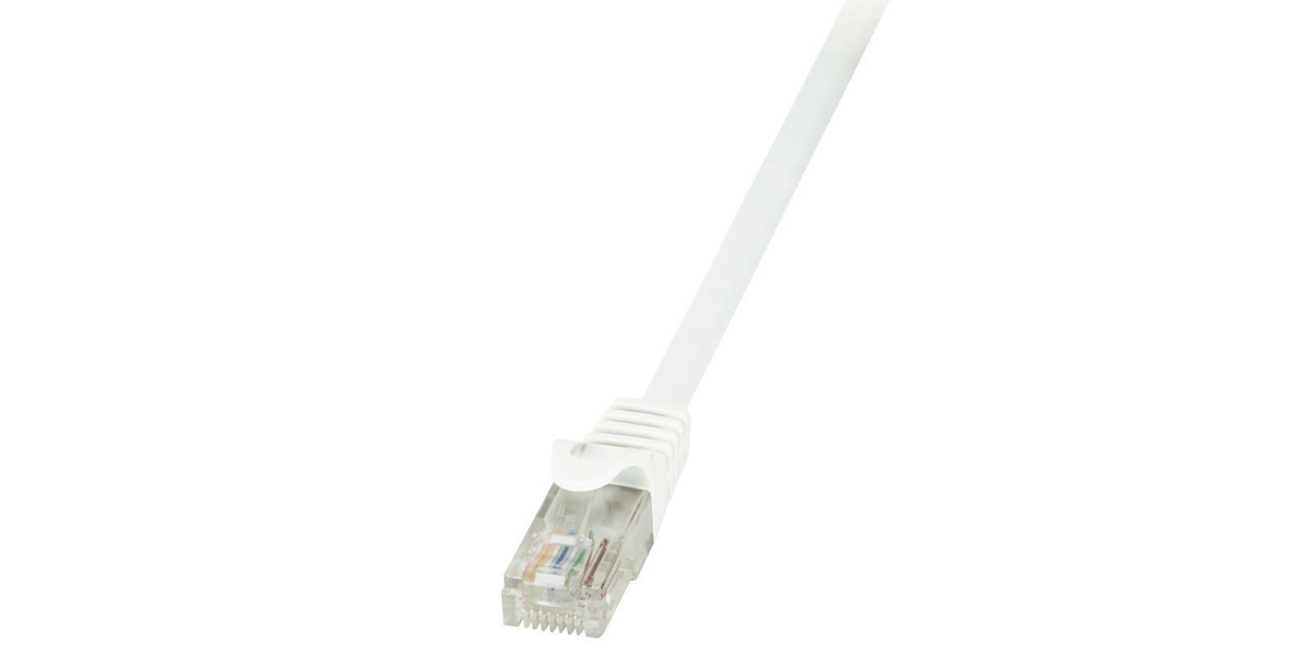 Cablu Patch Cord UTP LogiLink CP2051U Cat6, cupru-aluminiu, 2 m, alb 