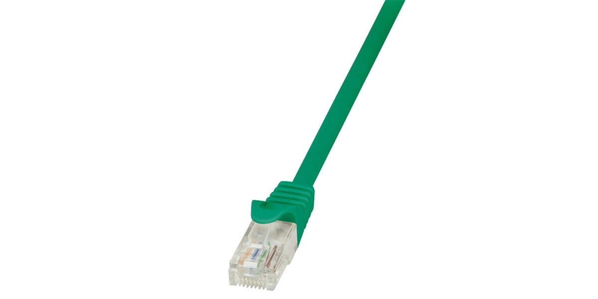 Cablu Patch Cord UTP LogiLink CP2075U Cat6, cupru-aluminiu, 5 m, verde 