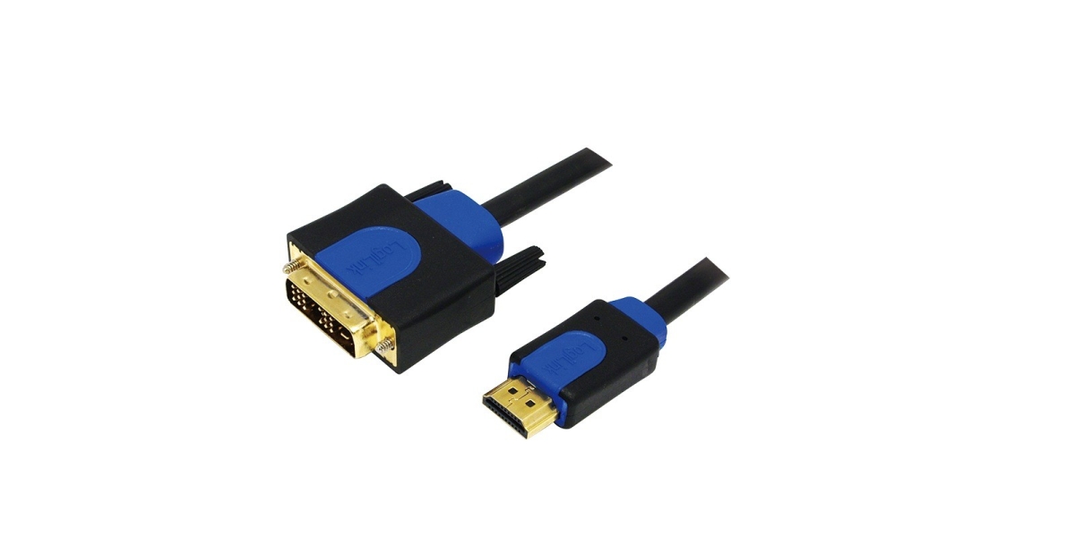 Cablu Video LogiLink CHB3102 - Adaptor HDMI (T) la DVI-D SL (T), 2m,...