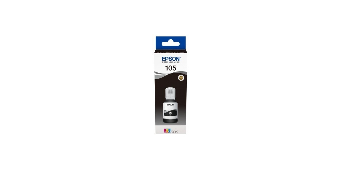 Cartus cerneala Epson 105 ECOTANK , black, capacitate 140ml, pentru L7160,...