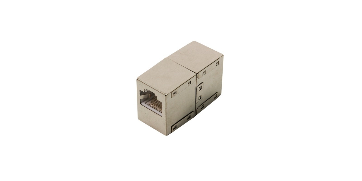 Cupla RJ-45 LogiLink NP0031, pentru cablu FTP, Cat5e, RJ-45 (M) x 2, ecranat,...