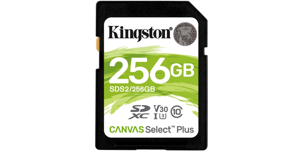 Card de Memorie SD Kingston Canvas Select Plus, 256GB, Class 10 