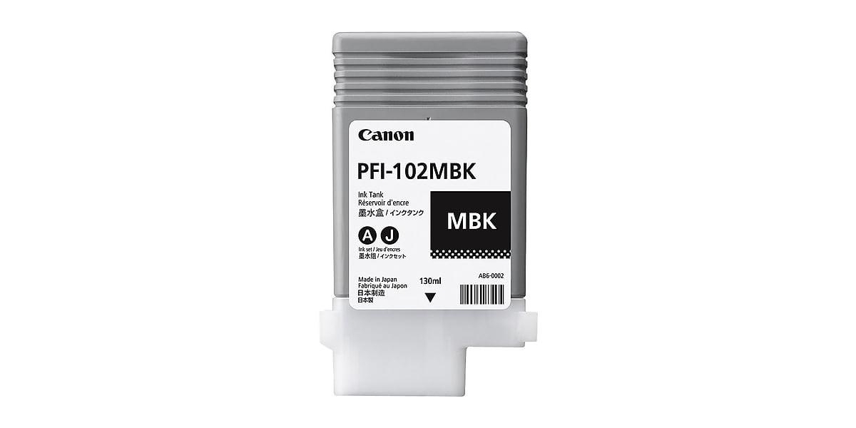 Cartus cerneala Canon PFI-120MBK, matte black, capacitate 130ml, pentru Canon...