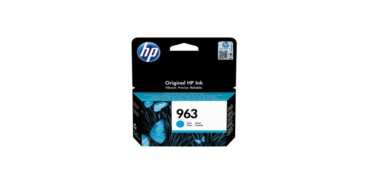 Cartus Cerneala Original HP Cyan, nr.963, pentru OfficeJet Pro...