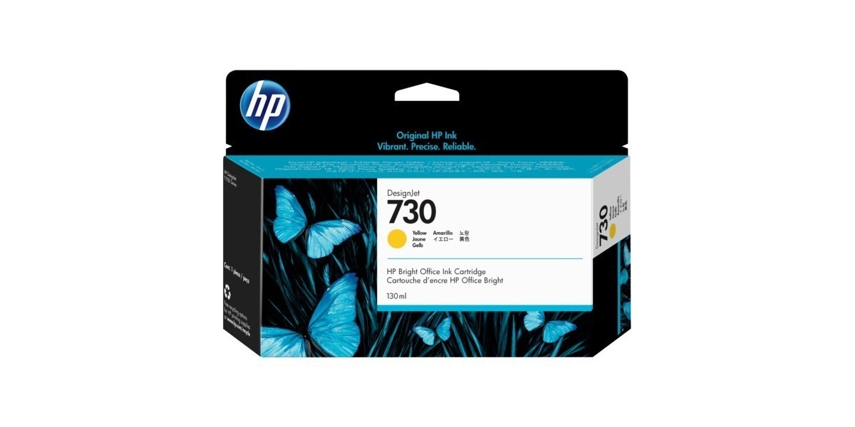 Cartus Cerneala Original HP Yellow, nr.730, pentru DesignJet...