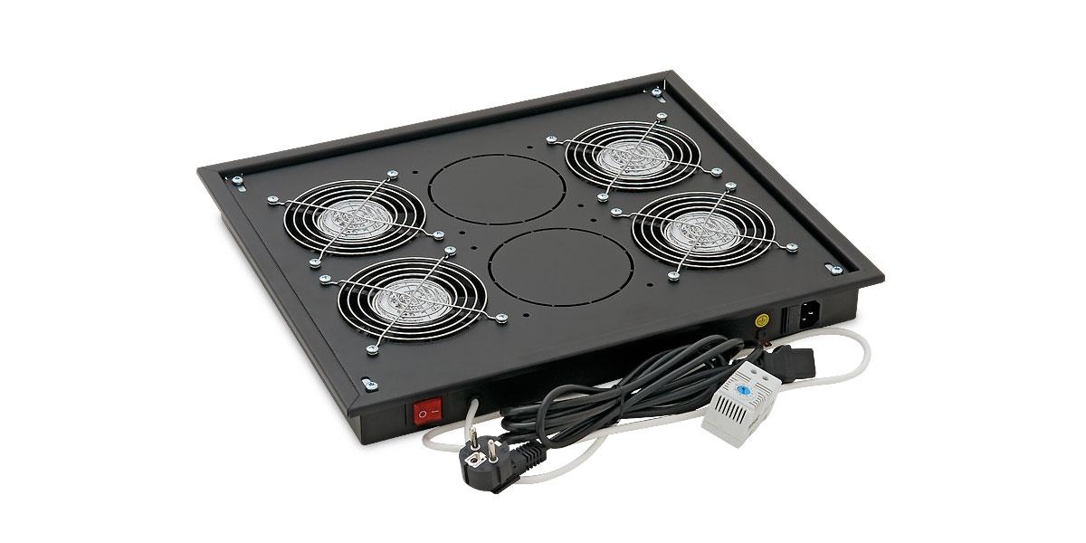 Panou ventilatie Triton pentru rack de podea 19" RAC-CH-X04-X3, 4...