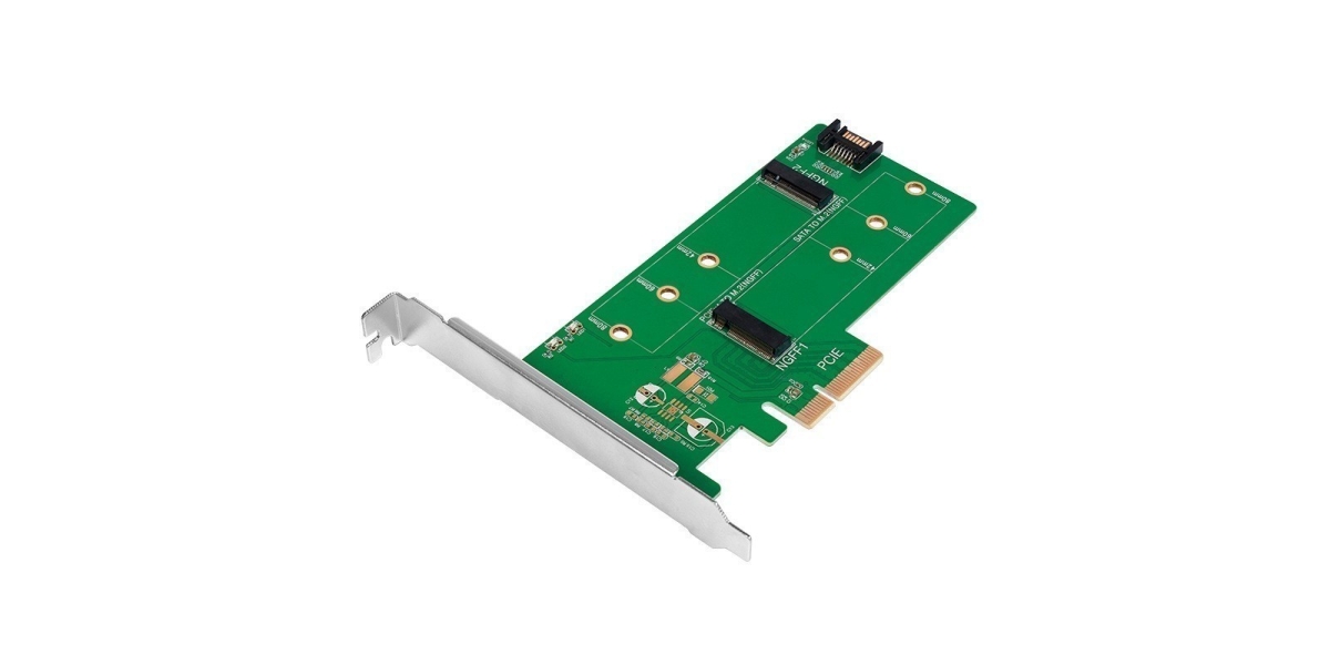 Placa adaptoare Logilink PC0083, PCI-Express la M.2 SSD SATA/PCIe 