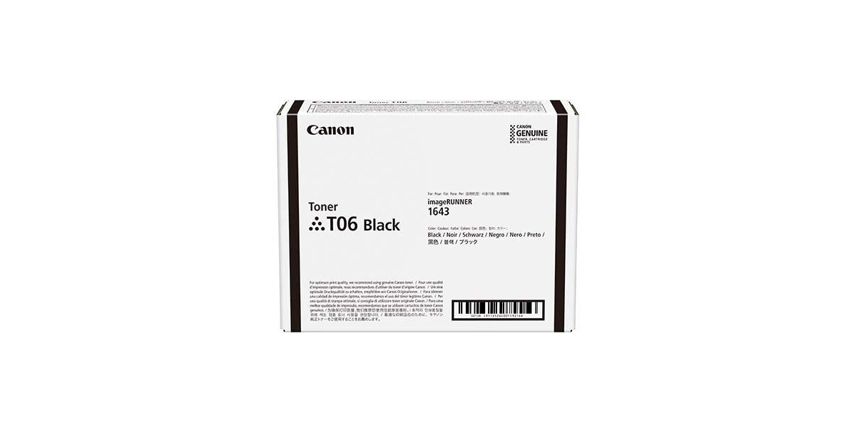 Toner Canon CRG-T06 black, 20.5k pagini, pentru IR Advance 1643I/1643IF. 