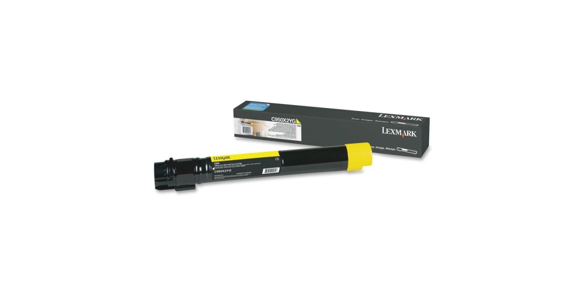 Toner Lexmark C950X2YG, yellow, 22 k, C950de 