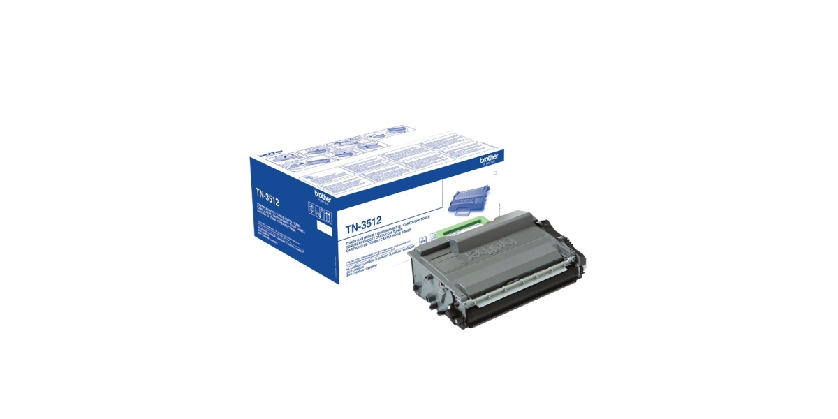 Toner Original Brother Black, TN3512, pentru...