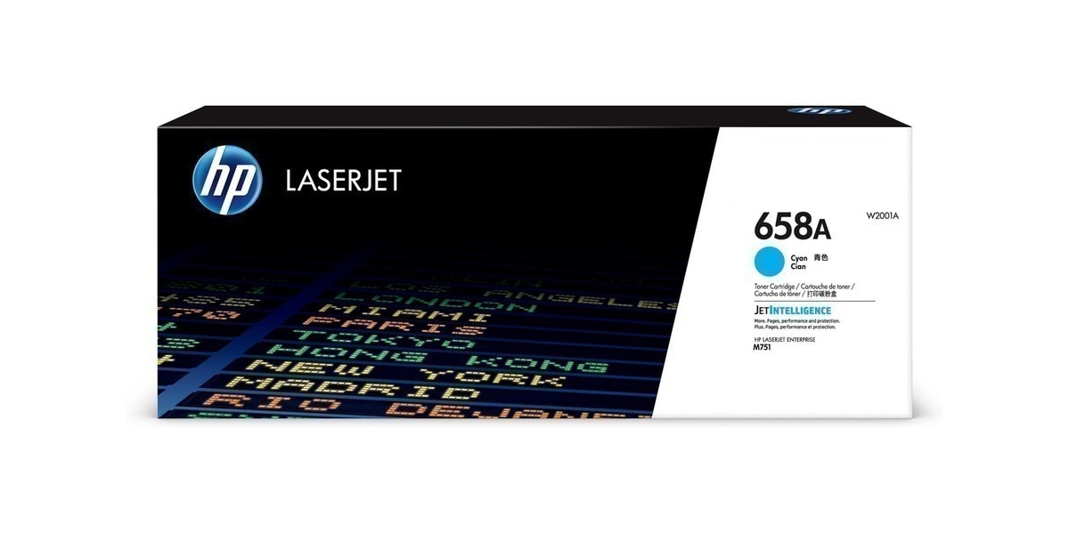 Toner Original HP Cyan, nr.658A, pentru Color LaserJet M751, 6K, incl.TV 0.8...